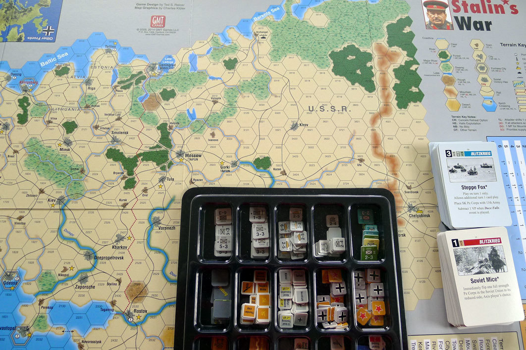 その他 GMT Stalin's War GMT Games - Stalin's War - Mounted Mapboard